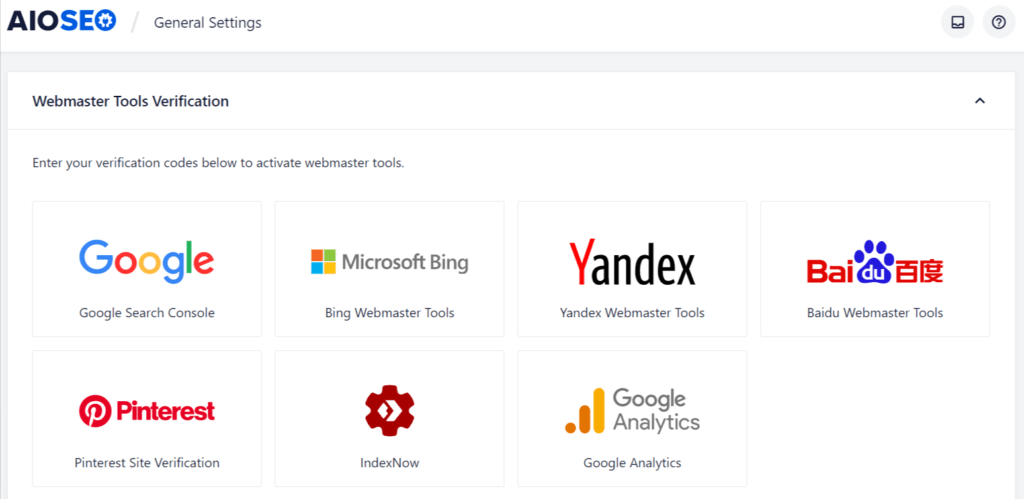 AIOSEO-General-Settings-Webmaster