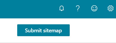 Bing Webmaster-Submit Sitemap