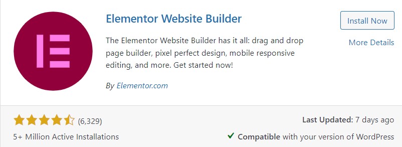 Elementor Plugin