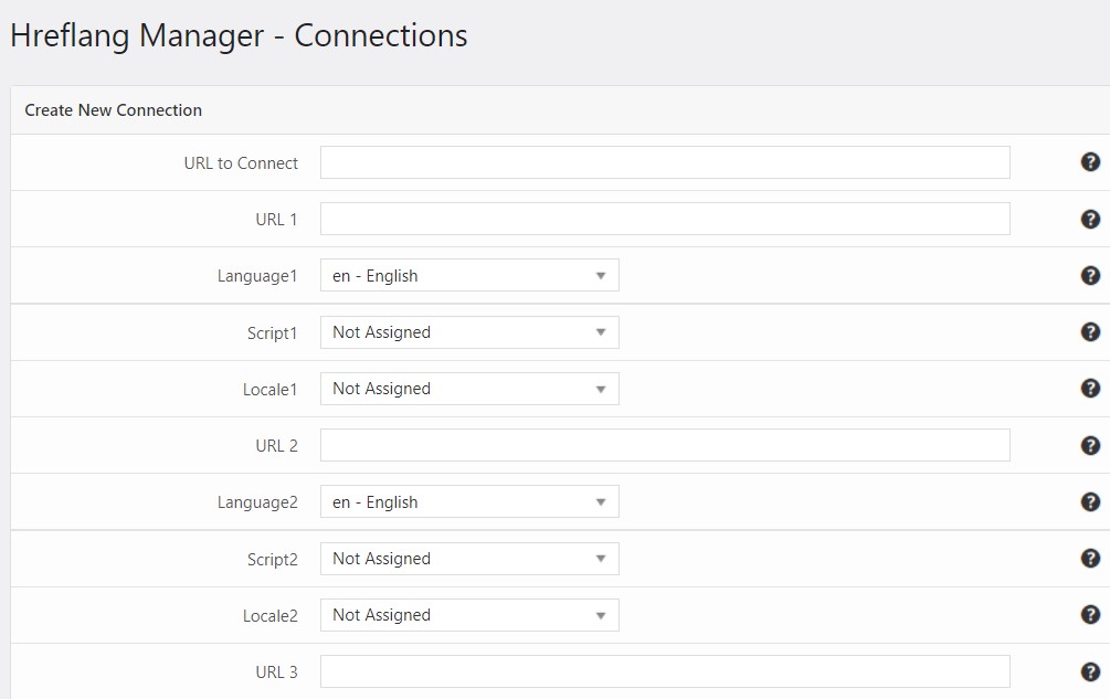 Hreflang Manager Plugin-Connections