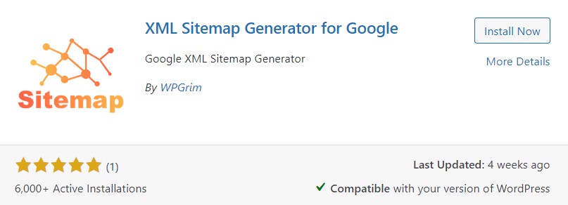 XML Sitemap Generator for Google Plugin