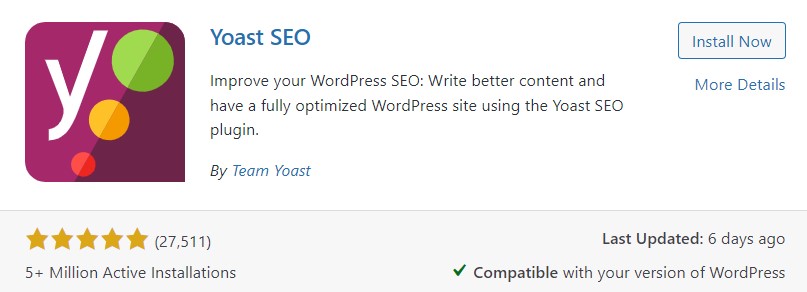 Yoast SEO Plugin WordPress