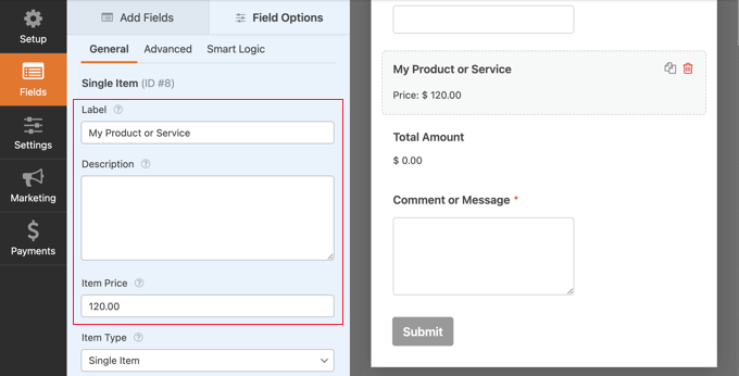 paypal-configure-single-item